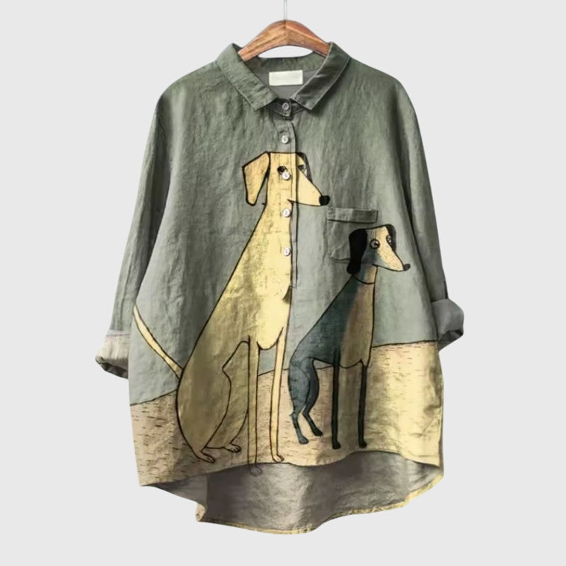 Asta | Blouse - Dog 1