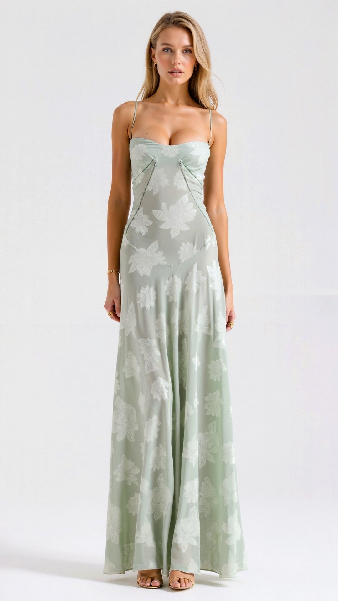 Caroline | Women’s Wedding Guest Slip Maxi Dress