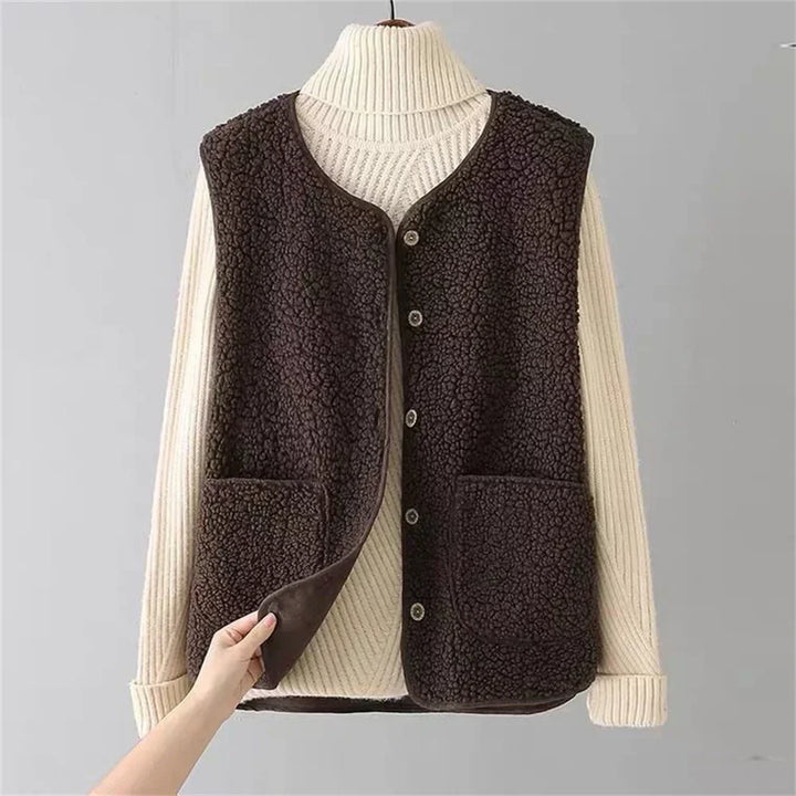 Faye | Luxe Fleece Vest