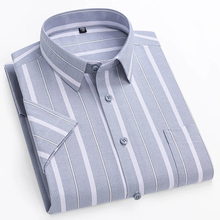 Zack | Short-Sleeve Cotton Shirt