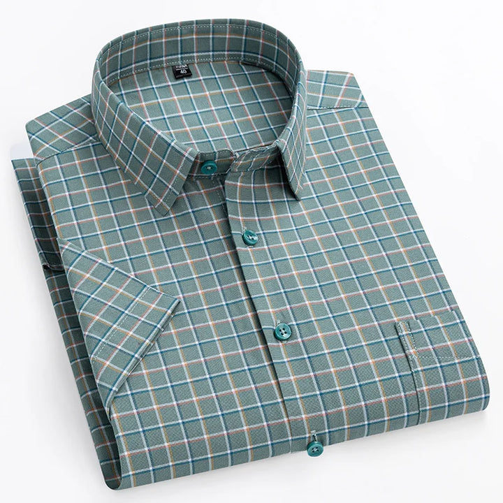 Zack | Short-Sleeve Cotton Shirt