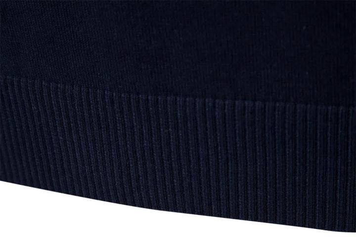 Henri | Modern Zip-Up Collar Sweater